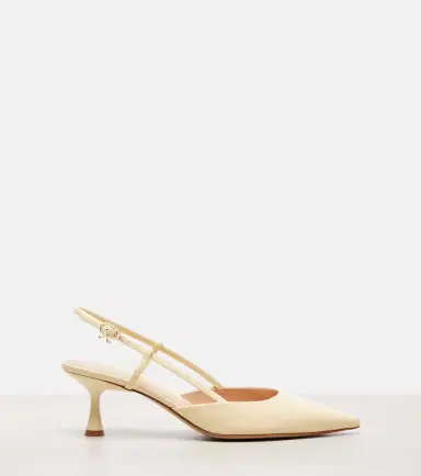 Gianvito Rossi Ascent 55 leather slingback pumps | Thumbnail 3 Gianvito Rossi Ascent 55 leather slingback pumps | Thumbnail 3
