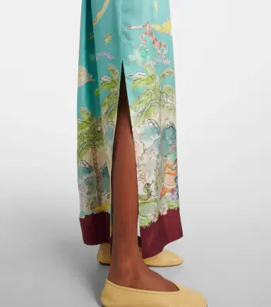 Alemais Alémais Daria printed silk maxi dress | Thumbnail 3
