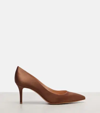 Gianvito Rossi Gianvito 70 crêpe satin pumps | Thumbnail 2