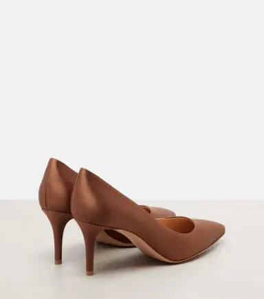 Gianvito Rossi Gianvito 70 crêpe satin pumps | Thumbnail 3