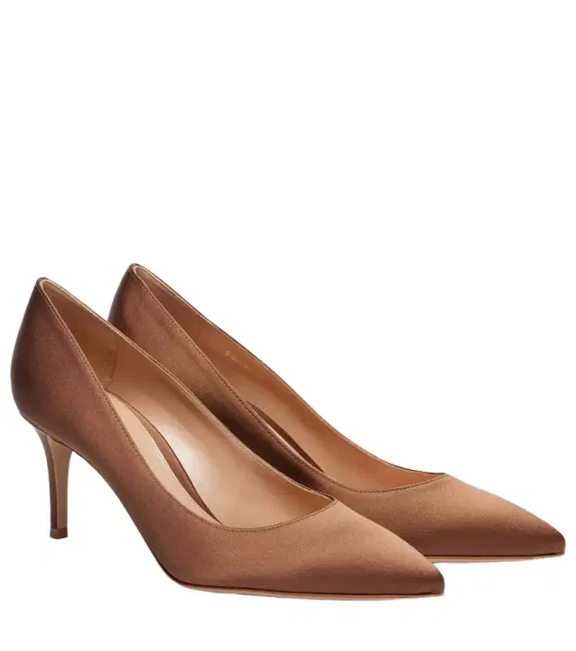 Gianvito Rossi Gianvito 70 crêpe satin pumps