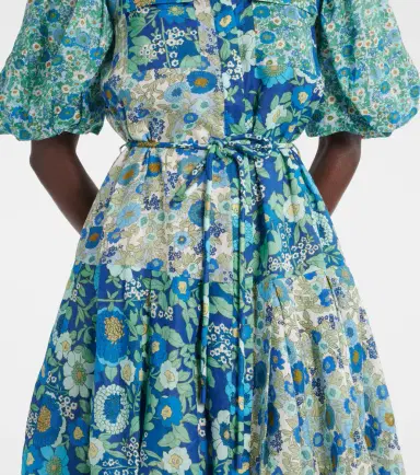Alemais Alémais Sacha floral ramie shirt dress | Thumbnail 3