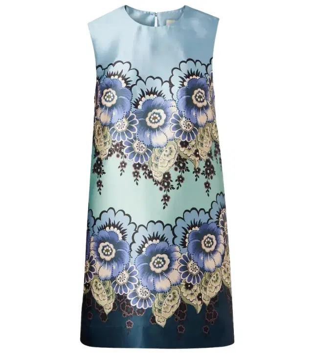 Alemais Alémais Floral satin minidress