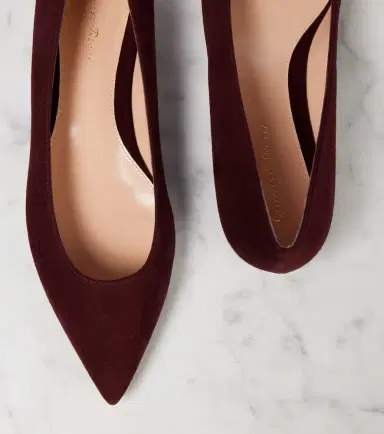 Gianvito Rossi Gianvito suede ballet flats | Thumbnail 3 Gianvito Rossi Gianvito suede ballet flats | Thumbnail 3