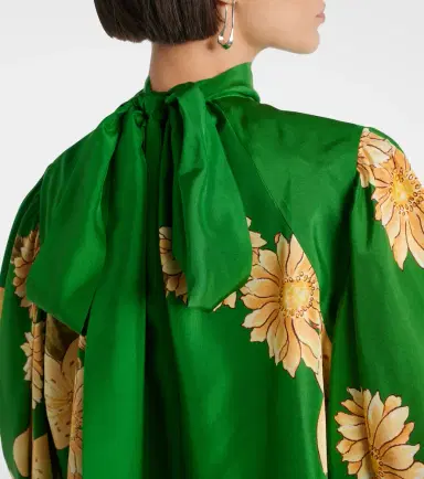 Alemais Alémais Sage floral silk blouse | Thumbnail 5