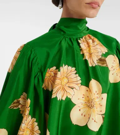 Alemais Alémais Sage floral silk blouse | Thumbnail 6