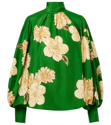 Alemais Alémais Sage floral silk blouse | Thumbnail 1