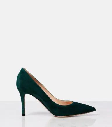 Gianvito Rossi Gianvito 85 suede pumps | Thumbnail 2 Gianvito Rossi Gianvito 85 suede pumps | Thumbnail 2