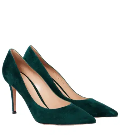Gianvito Rossi Gianvito 85 suede pumps | Thumbnail 1 Gianvito Rossi Gianvito 85 suede pumps | Thumbnail 1