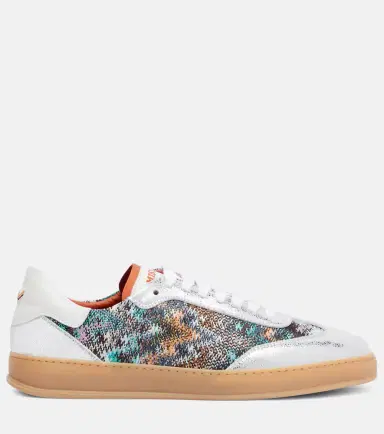 Missoni Zigzag metallic leather sneakers | Thumbnail 2 Missoni Zigzag metallic leather sneakers | Thumbnail 2