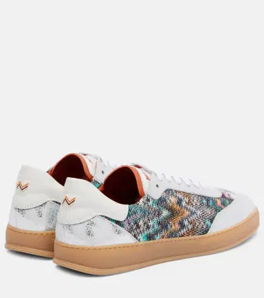 Missoni Zigzag metallic leather sneakers | Thumbnail 4 Missoni Zigzag metallic leather sneakers | Thumbnail 4
