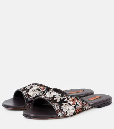 Missoni Lamé leather mules | Thumbnail 3 Missoni Lamé leather mules | Thumbnail 3
