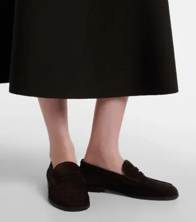 Gianvito Rossi Georgie suede driving shoes | Thumbnail 6