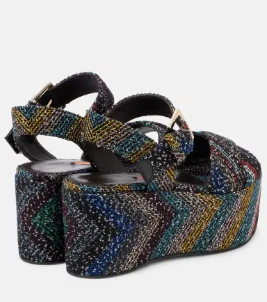 Missoni Julia Caperdoni sequined platform sandals | Thumbnail 3 Missoni Julia Caperdoni sequined platform sandals | Thumbnail 3