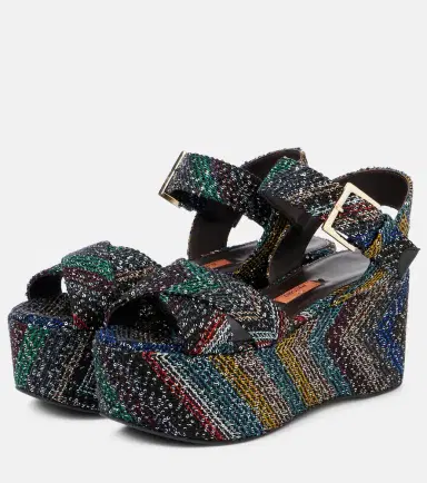 Missoni Julia Caperdoni sequined platform sandals | Thumbnail 4 Missoni Julia Caperdoni sequined platform sandals | Thumbnail 4