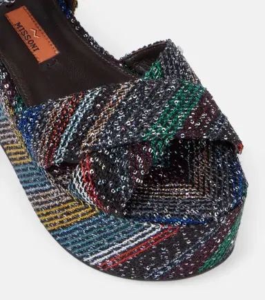 Missoni Julia Caperdoni sequined platform sandals | Thumbnail 5 Missoni Julia Caperdoni sequined platform sandals | Thumbnail 5