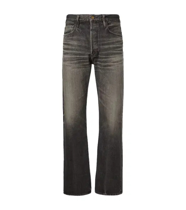 Fear of god Faded mid-rise straight jeans
