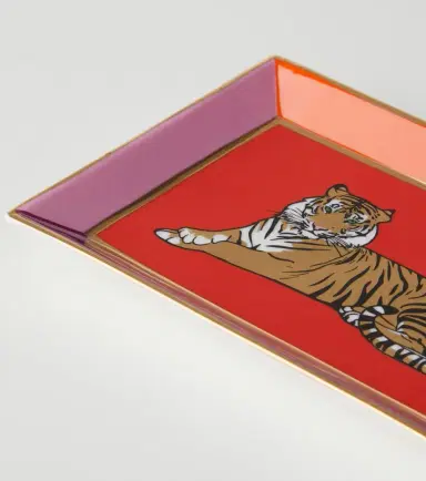 Jonathan Adler Safari porcelain decorative tray | Thumbnail 4