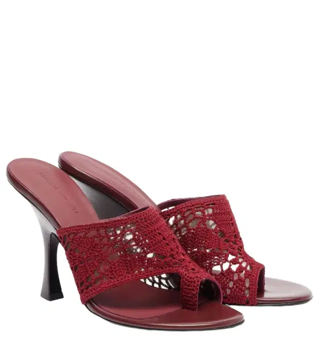 Magda Butrym Crochet thong sandals