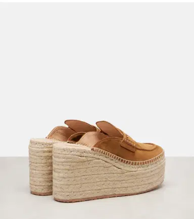 Gianvito Rossi Maxilla suede espadrille wedges | Thumbnail 2