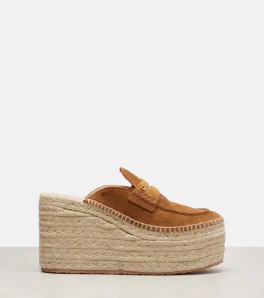 Gianvito Rossi Maxilla suede espadrille wedges | Thumbnail 3