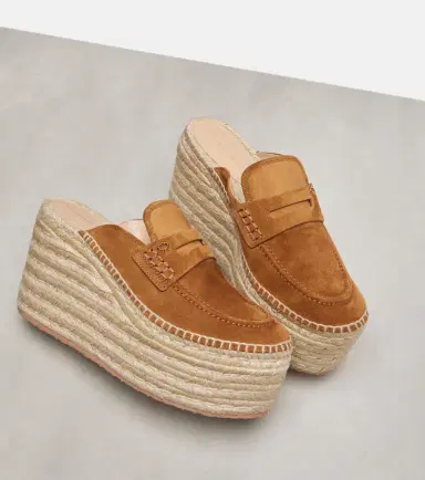 Gianvito Rossi Maxilla suede espadrille wedges | Thumbnail 4