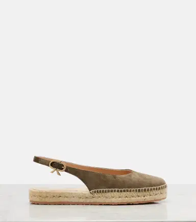 Gianvito Rossi Paz suede slingback espadrilles | Thumbnail 3