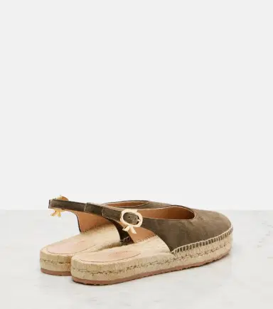 Gianvito Rossi Paz suede slingback espadrilles | Thumbnail 4