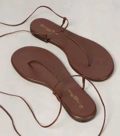 Gianvito Rossi Gwyneth leather sandals | Thumbnail 3 Gianvito Rossi Gwyneth leather sandals | Thumbnail 3