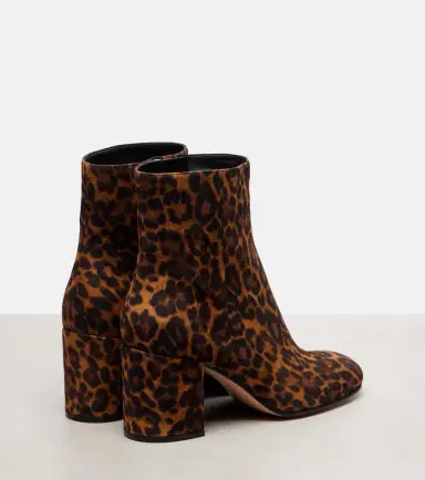 Gianvito Rossi Joelle 70 leopard-print suede ankle boots | Thumbnail 2