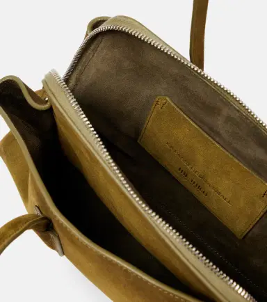 The Attico La Passeggiata Small suede tote bag | Thumbnail 2