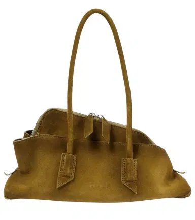 The Attico La Passeggiata Small suede tote bag | Thumbnail 1