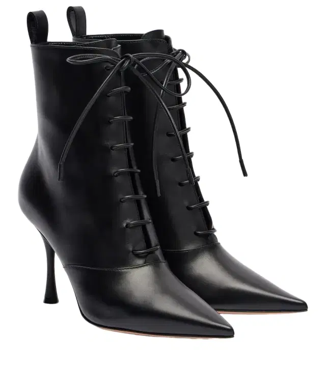Gianvito Rossi Leather lace-up boots