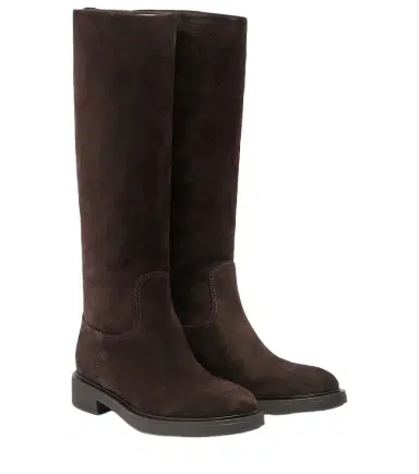 Gianvito Rossi Ascott suede knee-high boots | Thumbnail 1