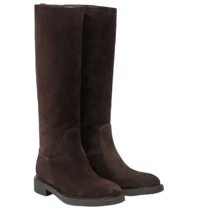 Gianvito Rossi Ascott suede knee-high boots