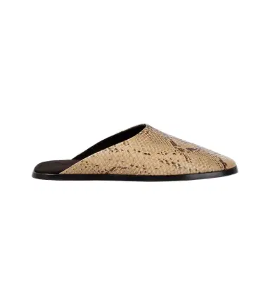 Fear of god Snake-effect leather mules | Thumbnail 1 Fear of god Snake-effect leather mules | Thumbnail 1