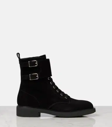 Gianvito Rossi Ripley suede combat boots | Thumbnail 3 Gianvito Rossi Ripley suede combat boots | Thumbnail 3