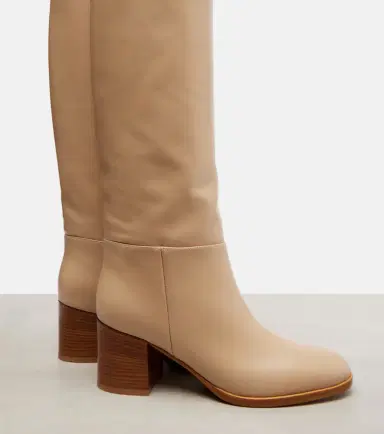 Gianvito Rossi Santiago 60 leather knee-high boots | Thumbnail 3