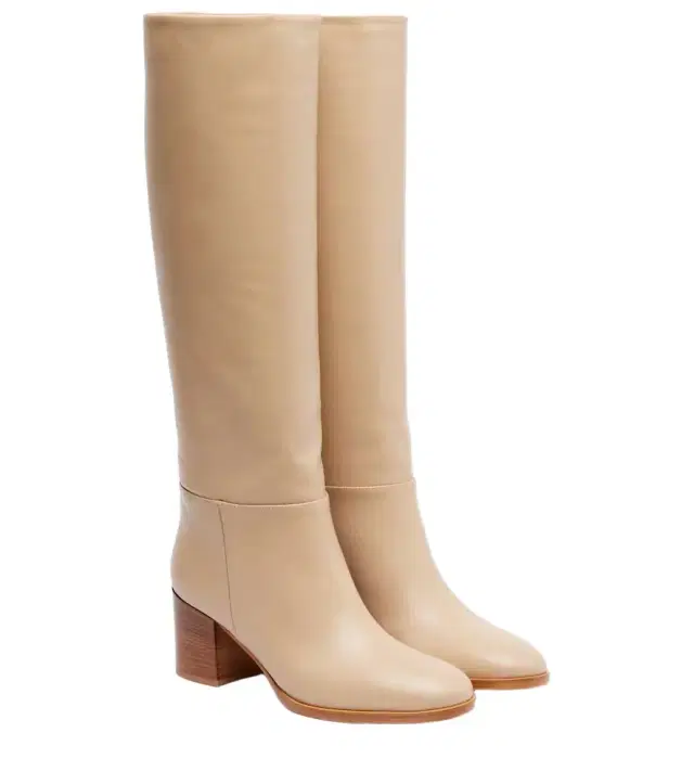 Gianvito Rossi Santiago 60 leather knee-high boots