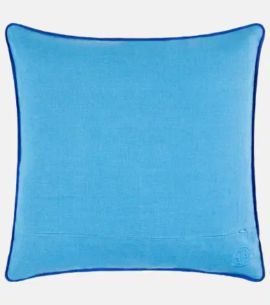Jonathan Adler Playa Sailboat linen cushion | Thumbnail 2
