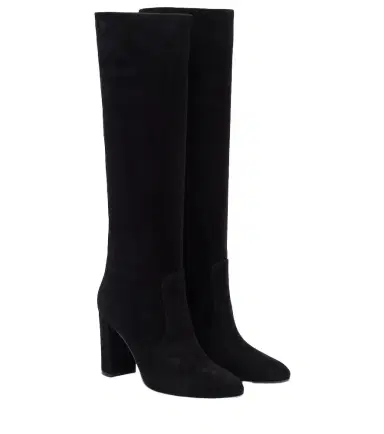 Gianvito Rossi Glen 85 suede knee-high boots | Thumbnail 1 Gianvito Rossi Glen 85 suede knee-high boots | Thumbnail 1
