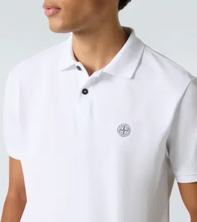 Stone Island Compass cotton piqué polo shirt | Thumbnail 4