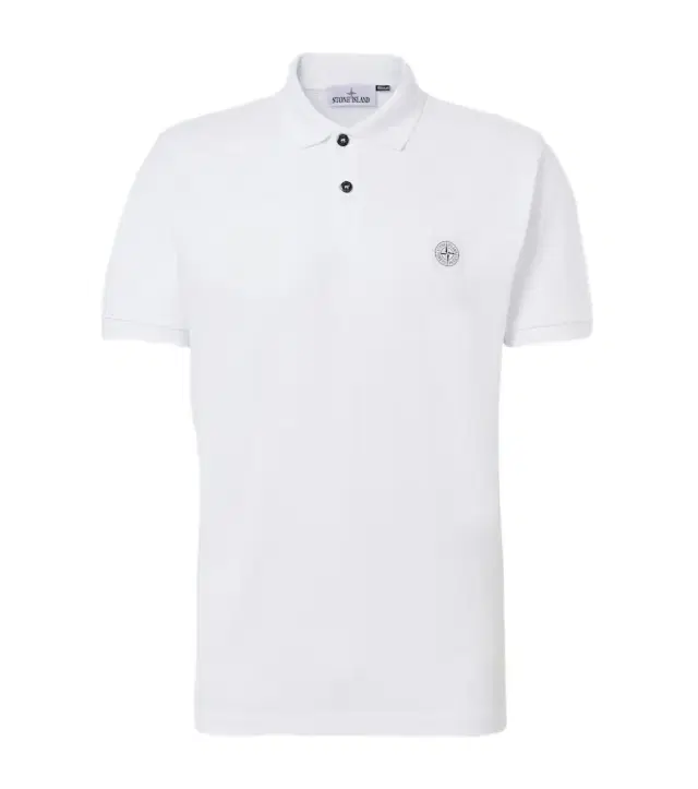 Compass cotton piqué polo shirt