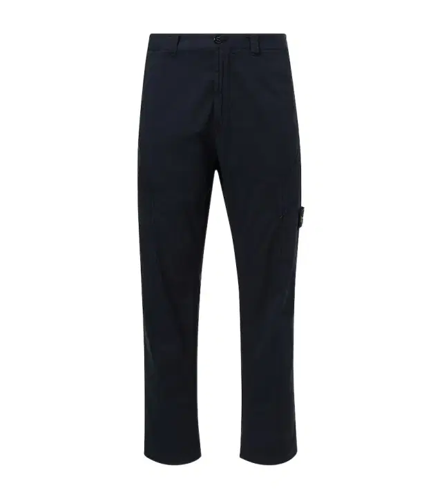 Stone Island Embroidered cotton-blend twill cargo pants