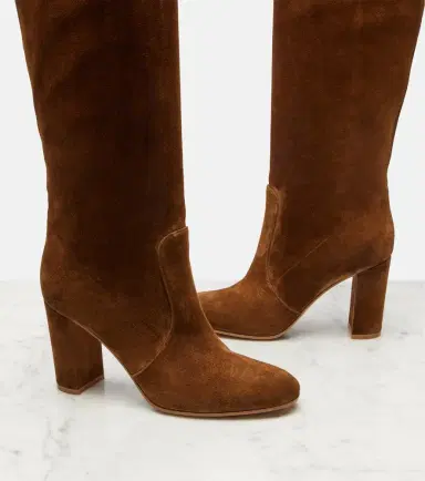 Gianvito Rossi Glen 85 suede knee-high boots | Thumbnail 2 Gianvito Rossi Glen 85 suede knee-high boots | Thumbnail 2