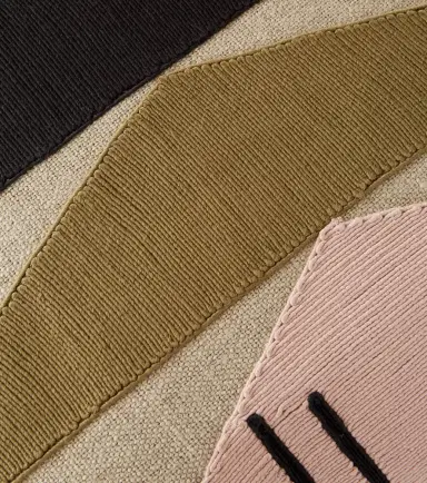 Jonathan Adler Monterey Triangles linen cushion | Thumbnail 2