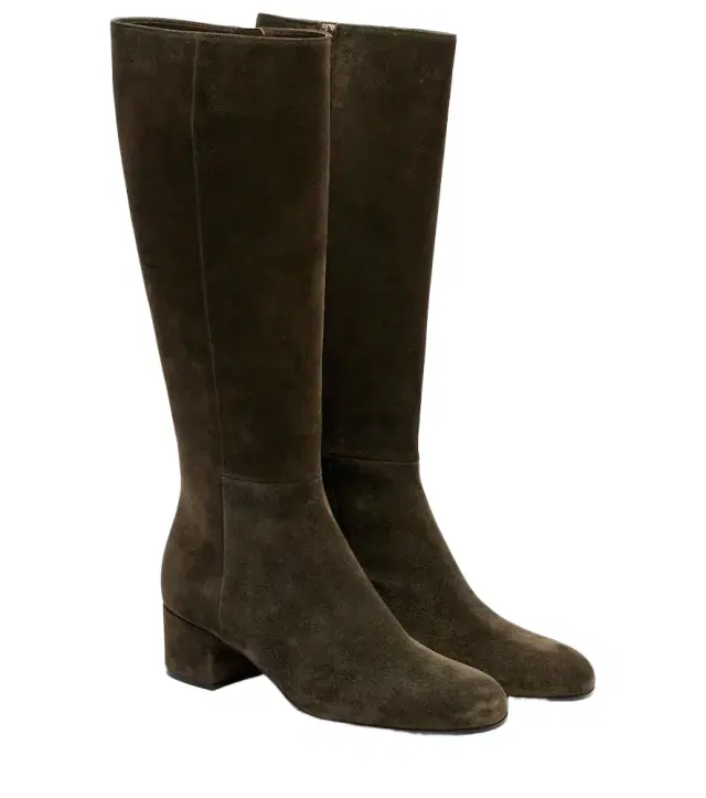 Gianvito Rossi Joelle 45 suede knee-high boots