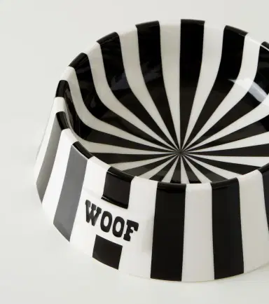 Jonathan Adler Vice Woof porcelain pet bowl | Thumbnail 2