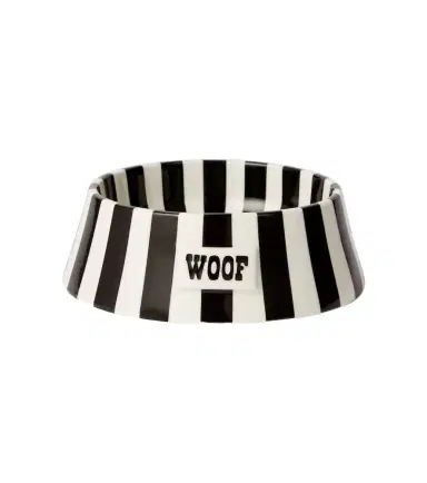 Jonathan Adler Vice Woof porcelain pet bowl | Thumbnail 1