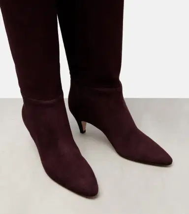 Gianvito Rossi Elise suede knee-high boots | Thumbnail 3